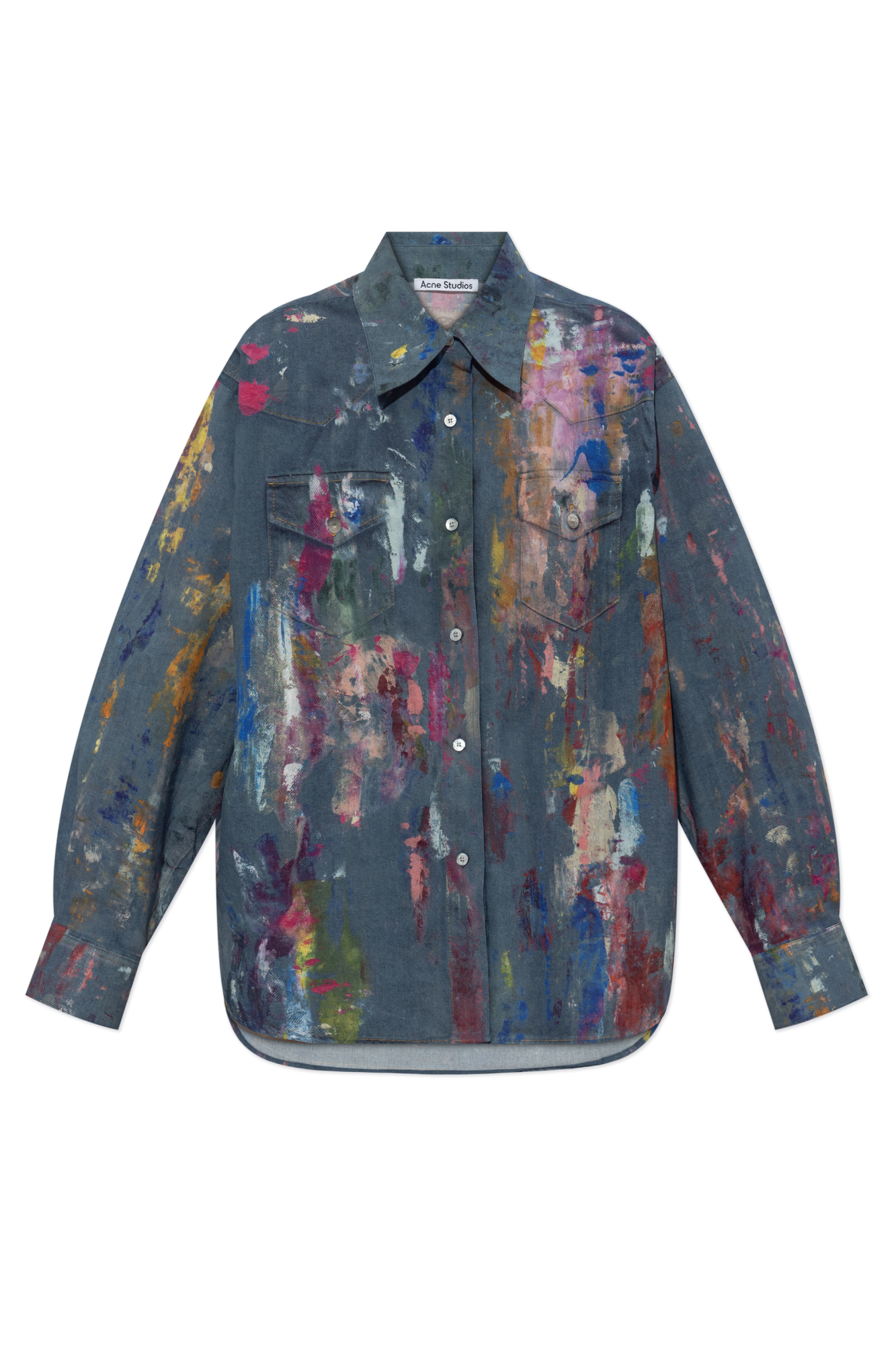Acne Studios Shirt with paint stain effect. | Women's